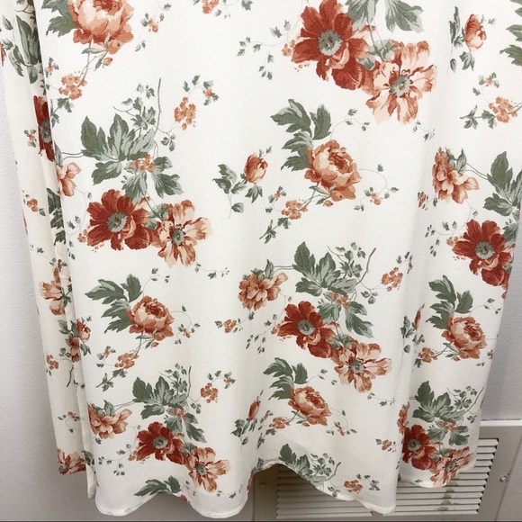 REFORMATION Cassandra Dress Floral Print Midi - Picture 7 of 15